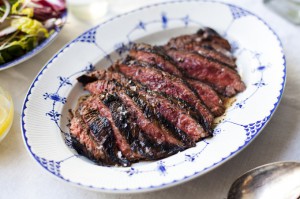 Grilled Cachaca Flank Steak